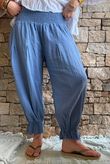 Sundaze Cheesecloth Bloomer Pant Denim